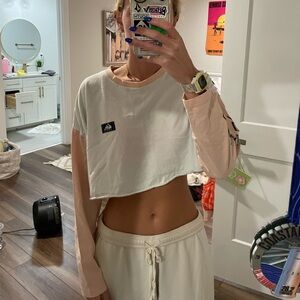 Cropped Roxy quiksilver longsleeve